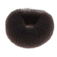 Couronne chignon donuts 6 cm brun,  Couronne chignon donuts 6 cm brun