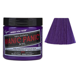 Coloration semi-permanente electric amethyst