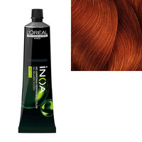 Coloration sans ammoniaque Inoa 6.46 blond fonc&eacute; cuivr&eacute; rouge