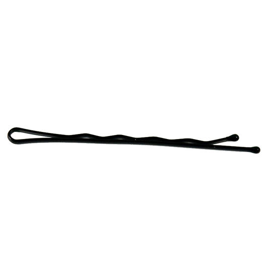 Pince guiche ondul&eacute;e 7cm Noir
