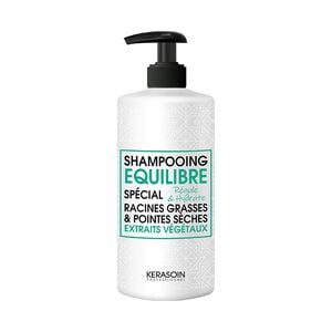 Shampooing &eacute;quilibre racines grasses pointes s&egrave;ches 1000ml