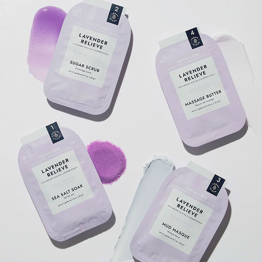 Kit p&eacute;dicure Pedi Moments lavande calmante
