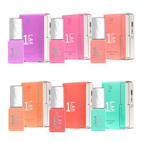 1-LAK vernis semi-permanent 3 en 1 Just brown