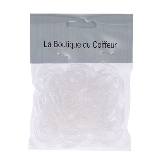 Mini &eacute;lastiques caoutchouc lot de 240 transparent