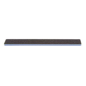 Lime rectangulaire noire pour ongles naturels 100/180 : Grain moyen / fin