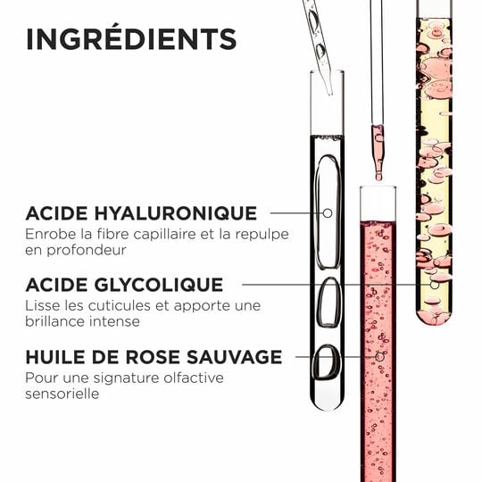 Bain cr&egrave;me Hydra-Glaze Gloss Absolu 500 ml rechargeable