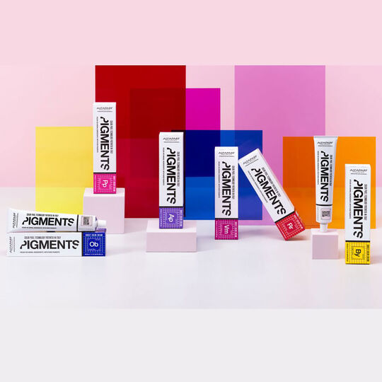 Coloration directe Pigments bright yellow