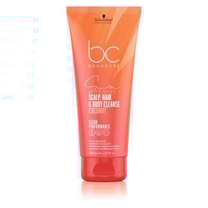 Shampooing corps et cheveux apr&egrave;s soleil BC Sun Protect 200ml