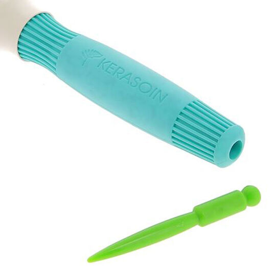 Brosse c&eacute;ramique ionique antistatique antibact&eacute;rienne 35mm