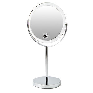 Miroir double face sur pied grossissant x 10 Pivoine