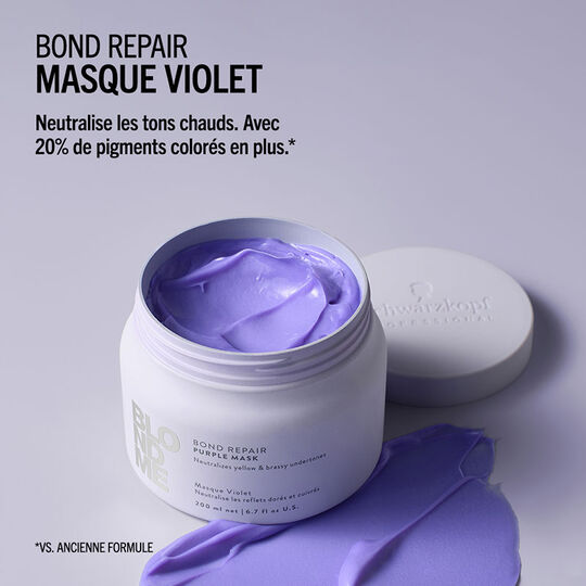 Masque violet Blondme Bond Repair Neutralisant 500ml