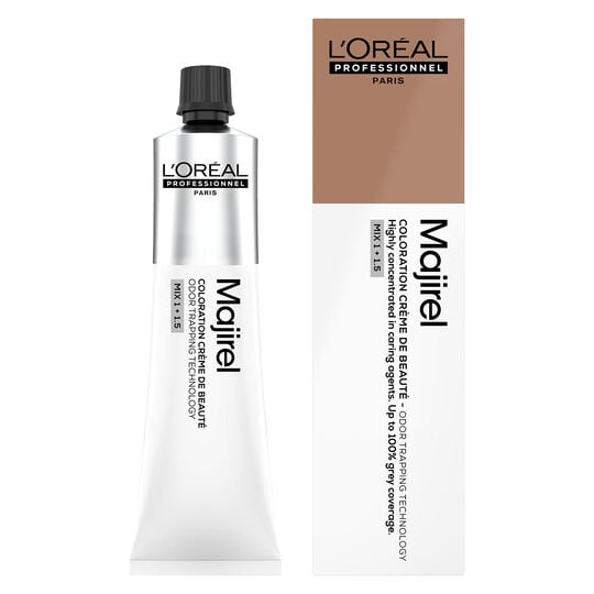 Coloration cr&egrave;me de beaut&eacute; Majirel 4.8 ch&acirc;tain mocca