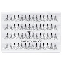 Faux-cils individuels en touffes m&eacute;dium