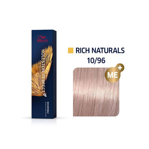 Coloration permanente Koleston Perfect Me+ 10/96 blond super clair fumé violine