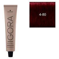Coloration pour cheveux matures Igora Royal Absolutes 4-80