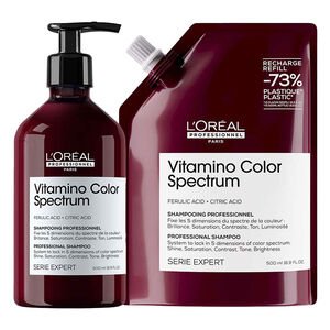 Duo recharge Vitamino Color Spectrum + shampooing 500ml,  Duo recharge Vitamino Color Spectrum + shampooing 500ml