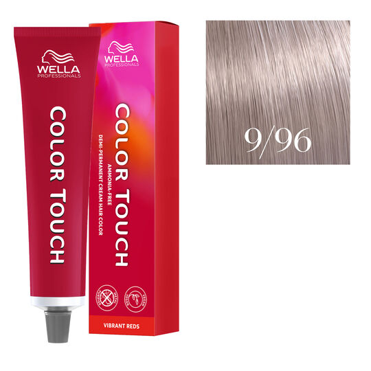 Coloration semi-permanente Color Touch 9/96 blond tr&egrave;s clair fum&eacute; iris&eacute;