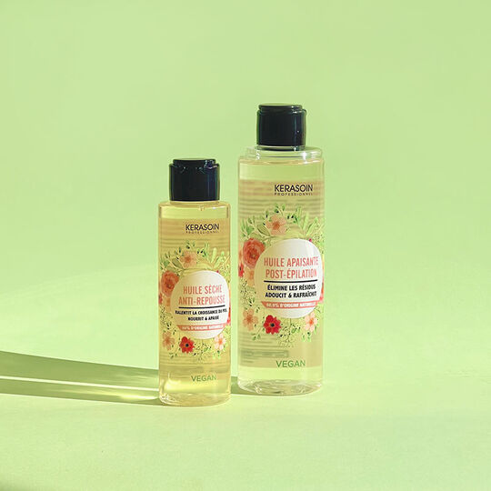 Huile apaisante post-épilation