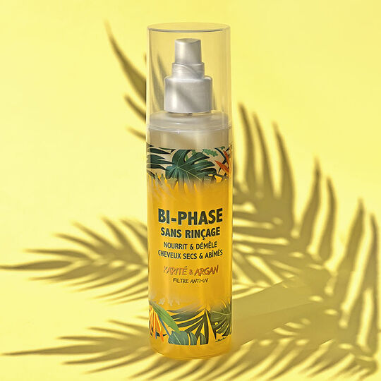 Démêlant bi-phase à l'argan et au karité 30ml