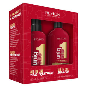 Duopack shampooing et spray 10 en 1 Uniq One,  Duopack shampooing et spray 10 en 1 Uniq One