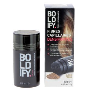 Fibres densifiantes pour cheveux blond foncé,  Fibres densifiantes pour cheveux blond foncé