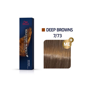 Coloration permanente Koleston Perfect Me+ 7/73 blond marron doré