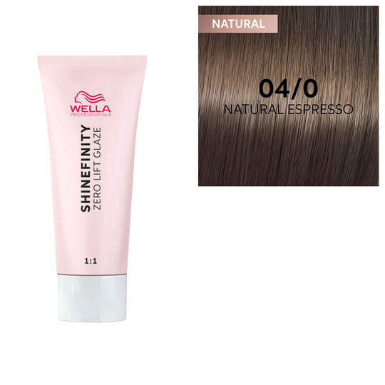 Coloration gloss Shinefinity 04/0 natural expresso