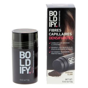 Fibres densifiantes pour cheveux châtain clair,  Fibres densifiantes pour cheveux châtain clair