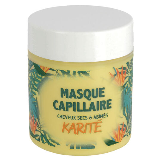 Masque capillaire au beurre de karité 250ml,  Masque capillaire au beurre de karité 250ml