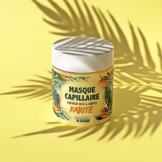 Masque capillaire au beurre de karité 750ml,  Masque capillaire au beurre de karité 750ml