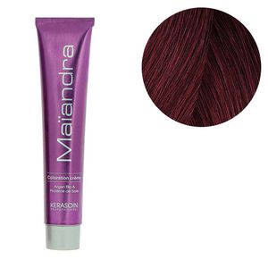 Coloration permanente Maïandra 5.66 châtain clair rouge intense,  Coloration permanente Maïandra 5.66 châtain clair rouge intense