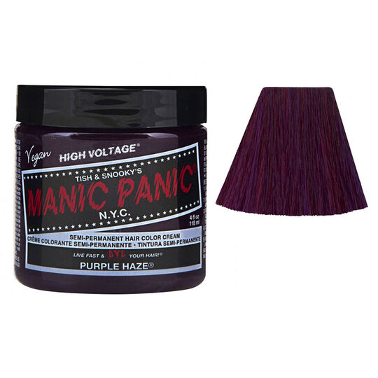 Coloration semi-permanente purple haze
