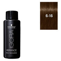 Coloration demi-permanente Igora Vibrance 6-16 earthy clay