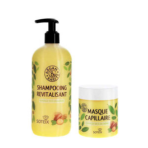 Rituel Argan & Karité shampooing et masque capillaire,  Rituel Argan & Karité shampooing et masque capillaire