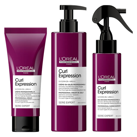 Trio coiffant Curl Expression - Cheveux fris&eacute;s &agrave; cr&eacute;pus