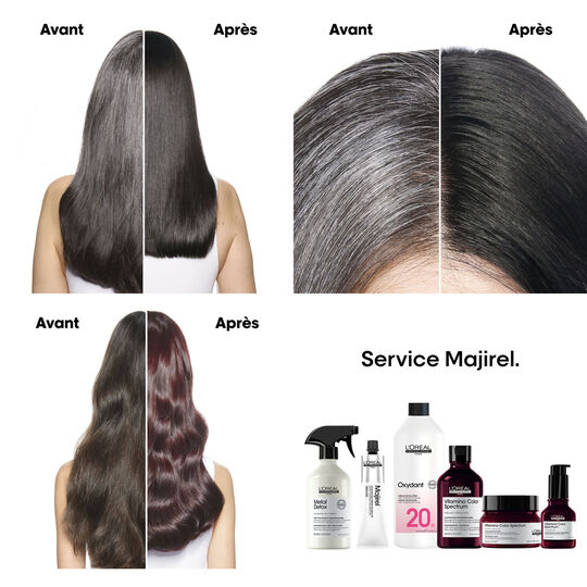 Coloration cr&egrave;me de beaut&eacute; Majirel 6.13 blond fonc&eacute; cendr&eacute; dor&eacute;