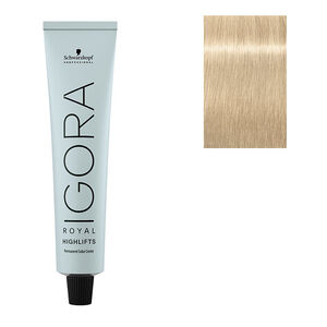 Coloration permanente Igora Royal 12-1 sp&eacute;cial blonde cendr&eacute;