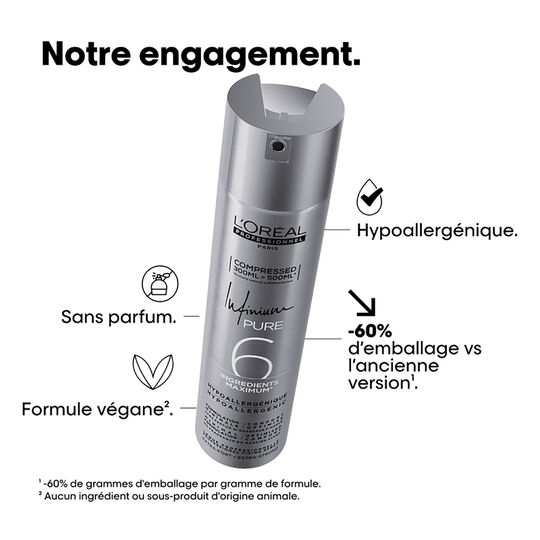 Laque Infinium Pure fixation extra forte 300ml