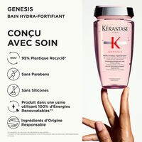 Duo r&eacute;paration cheveux fragilis&eacute;s Genesis