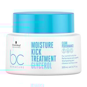 Masque hydratant cheveux normaux à secs ou bouclés BC Moisture Kick 200ml
