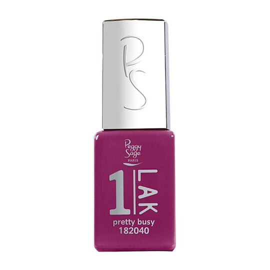 1-LAK vernis semi-permanent 3 en 1 pretty busy