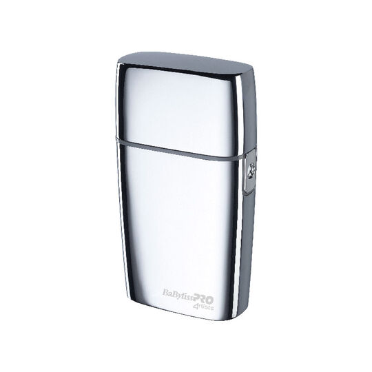 Rasoir professionnel rechargeable en m&eacute;tal FOILFX02 silver