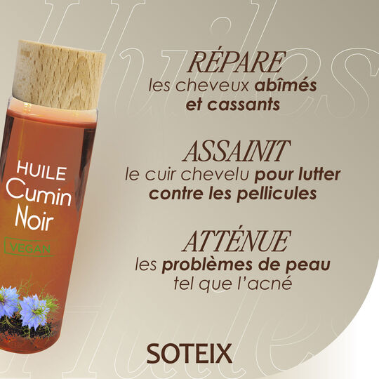 Huile de cumin noir