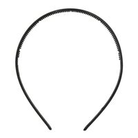 Serre-tête fin noir,  Serre-tête fin noir