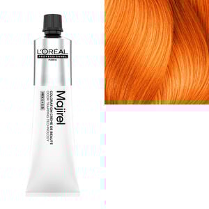 Coloration cr&egrave;me de beaut&eacute; Majirel 8.43 blond clair cuivr&eacute; dor&eacute;