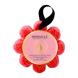 &Eacute;ponge de bain infus&eacute;e pamplemousse cassis