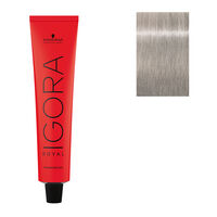 Coloration permanente Igora Royal 9.5-1 blond pastel cendr&eacute;