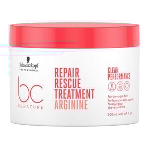 Masque r&eacute;parateur pour cheveux ab&icirc;m&eacute;s BC Repair Rescue 500ml