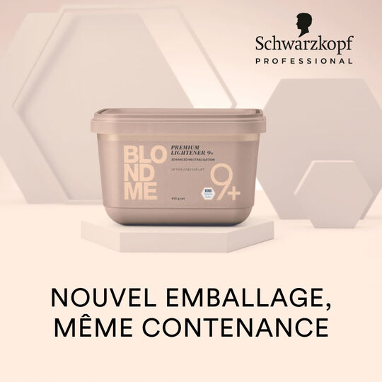 Poudre compacte décolorante PPL9+ Blondme 450gr