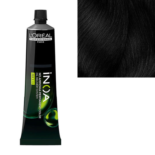 Coloration sans ammoniaque Inoa 2 brun fondamentale